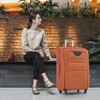 KWPZQEB Softside Expandable Luggage, 3 Piece Suitcase with  Spinner Wheels (20''/24''/28'') - 2 of 4