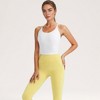 Anna-Kaci Active Women's V-Neck Cropped Tank Top with Spaghetti Straps and Built-In Bra for Yoga and Everyday Comfort - 4 of 4