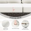 YARDSIGHT Outdoor Patio Furniture,3-Seat Wicker Sofa with Waterproof Cover & Anti-Slip Cushions - 3 of 4