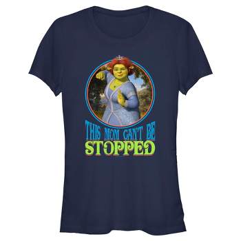 Juniors Womens Shrek Mom Can’t Be Stopped  T-Shirt -  -