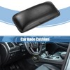 Unique Bargains Universal Faux Leather Car Center Console Knee Leg Elbow Cushion Pad 7.09"x3.15"x1.26" Black - image 2 of 4