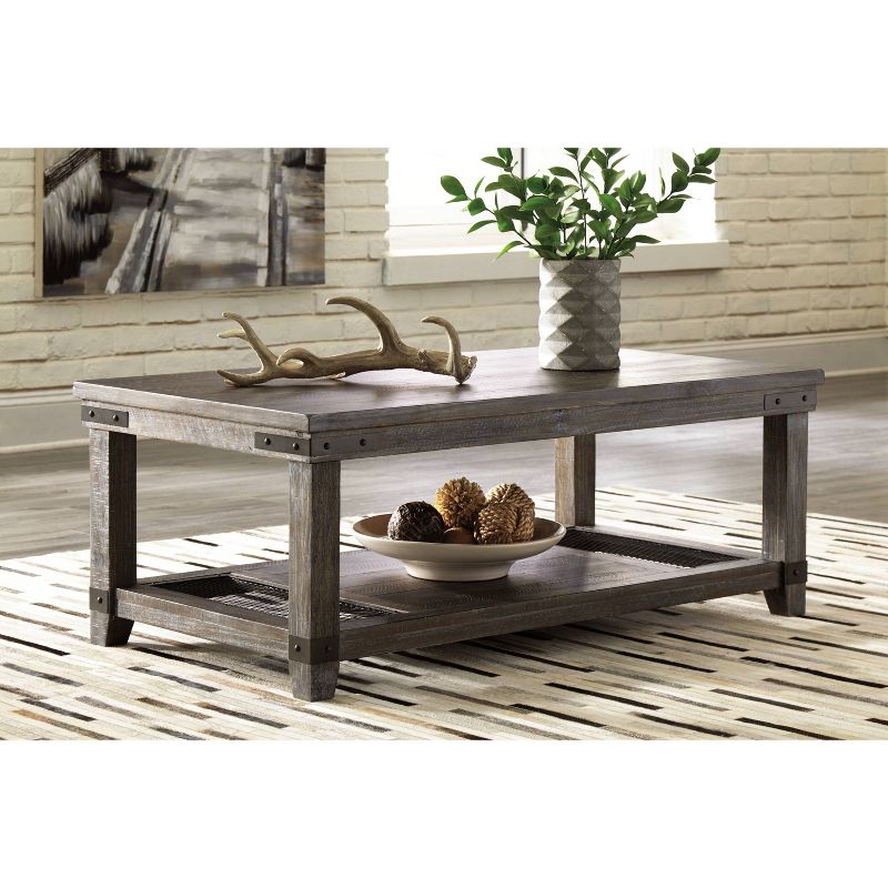 Danell Ridge Rectangular Cocktail Table Brown - Signature Design by Ashley, 2 of 8