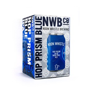 Noon Whistle Brewing Hop Prism Blue IPA Beer - 6pk/12 fl oz Cans - 1 of 3