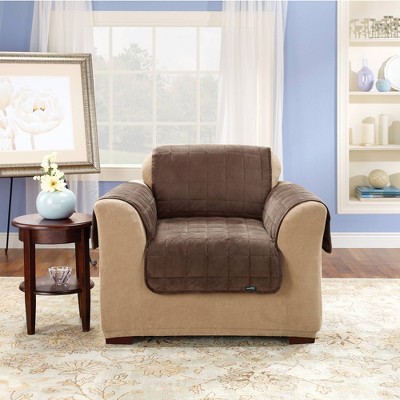 Antimicrobial Quilted Chair Furniture Protector - Sure Fit