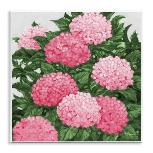 Stupell Industries Pink Hydrangea Impressions Wall Plaque Art - 1 of 4