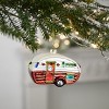 Glittered Glass Camper Ornament (Set of 12) - 2 of 4