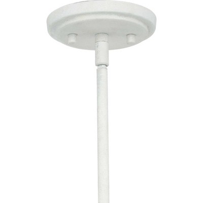 Pinellas 30" White Plaster Candle Style Chandelier