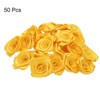 Unique Bargains Polyester Lightweight Texture Durable Ribbon Roses 50 Pcs - 3 of 4