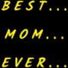 Women's Design By Humans Best Mom Ever Text By swaise Racerback Tank Top - 2 of 2