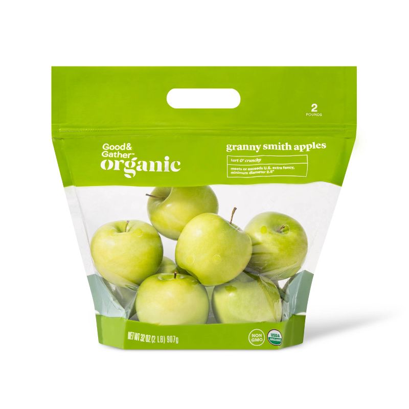Organic Granny Smith Apples - 2lb Bag - Good &#38; Gather&#8482;, 1 of 6