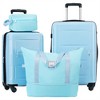 FATMOON 2-Piece Luggage Set with Expandable Spinner Wheels ABS Lightweight Suitcase with TSA Lock - 20", 24" for Travel - 2 of 4