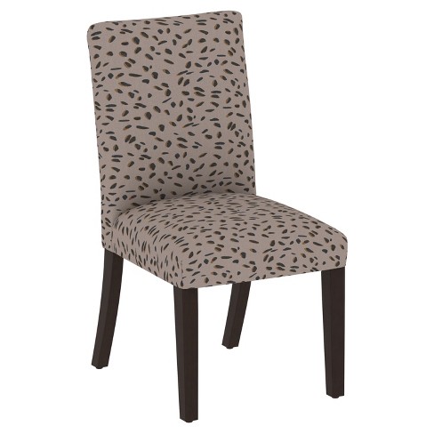 Animal print best sale dining chairs