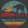 Men's Star Wars: A New Hope AT-AT Retro Circle Pull Over Hoodie - 2 of 4