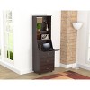 Computer/Credenza Work Center Espresso - Inval - 3 of 4