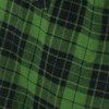 plaid black & green