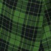 plaid black & green