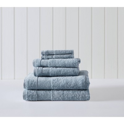 6pc Northern Pacific Bath Towel Set Cream - Tommy Bahama : Target