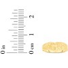 10k Yellow Gold 6mm Nugget Heart Filigree Ring - 4 of 4