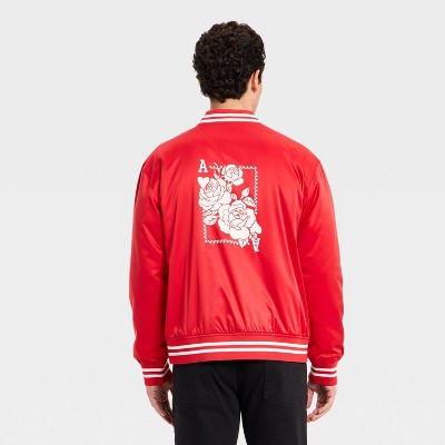 Men's Satin Bomber Jacket - Goodfellow & Co