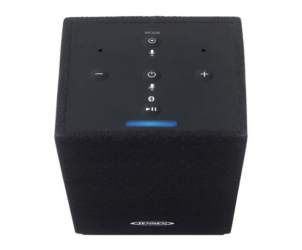 JENSEN Amazon Alexa-Enabled Bluetooth/Wi-Fi Wireless Stereo Smart Speaker with Aux-in (JSB-550)