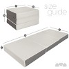 Milliard 6 Inch Tri-fold Memory Foam Mattress - image 3 of 4