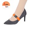 INSPIRE CHIC Women's Detachable Shoe Strap Belt Band Elastic Shoe Ankle Straps for Heels 2 Pairs - 4 of 4