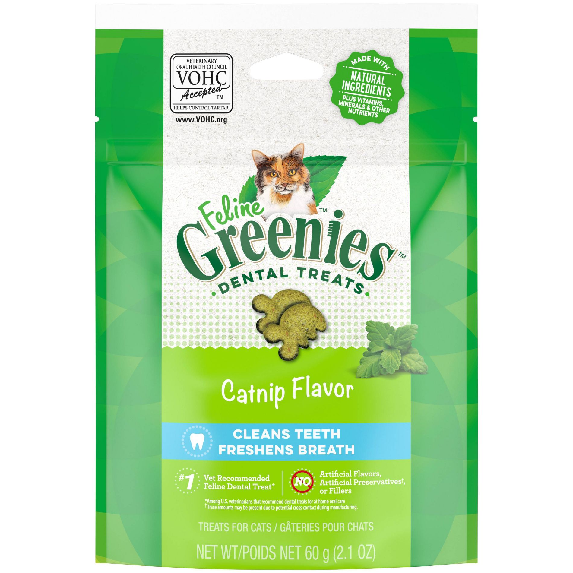 Greenies Catnip Flavor Dental Cat Treats