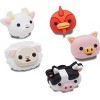 Crocs Jibbitz Farm Animal Faces 3D Shoe Charms 5pk - 2 of 4