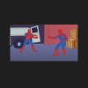 Men's Marvel Spider-Man Pointing Short Sleeve Graphic T-Shirt - Black - 3 of 3