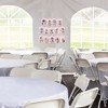 Big Dot of Happiness Pink Snowflakes 1st Birthday - DIY Girl Winter ONEderland Party Decor - 1-12 Monthly Picture Display - Photo Banner - 3 of 4