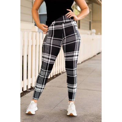 Women's Plaid Leggings - Julia Rose