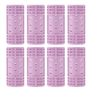 Unique Bargains Women's Heatless Voluminous Hair Roller 2.68"x1.18" 8 Pcs - 1 of 4