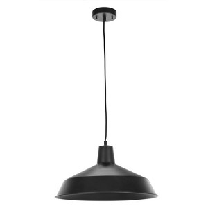 Globe Electric Barnyard Matte Black 1 lights Pendant Light - 1 of 1
