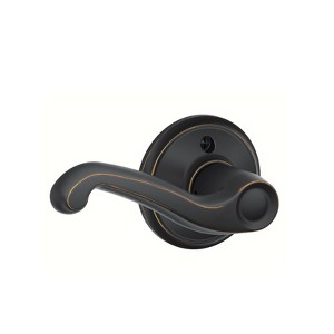 Schlage Aged Bronze Dummy Lever Left Handed - 1 of 1