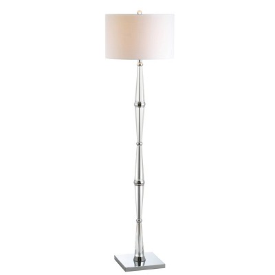 60" Francine Crystal Floor Lamp (Includes LED Light Bulb) Clear - JONATHAN Y