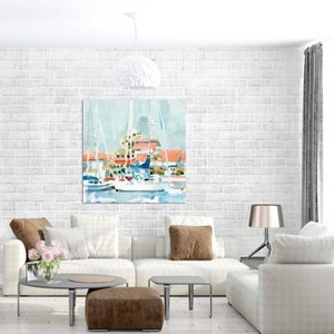 Beach Town Summer I by Emma Caroline Unframed Wall Canvas - iCanvas - 1 of 3