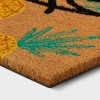 1'6"x2'6" 'Hello' Pineapple Doormat Natural - Sun Squad™ - image 3 of 4