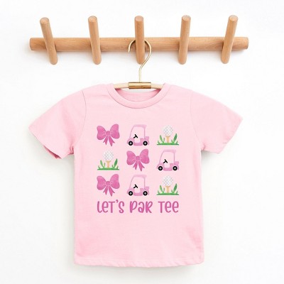 The Juniper Shop Let's Par Tee Coquette Toddler Short Sleeve Tee