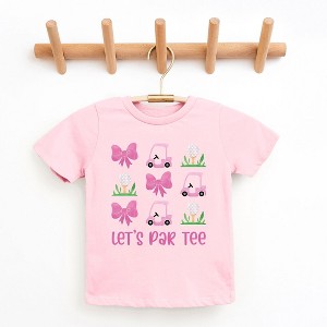 The Juniper Shop Let's Par Tee Coquette Toddler Short Sleeve Tee - 1 of 3