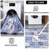Washable Rugs for Kitchen Throw Ultra-Thin Area Rugs for Bedroom Accent Print Distressed Floor Carpet for Laundry Living Room - 2 of 4