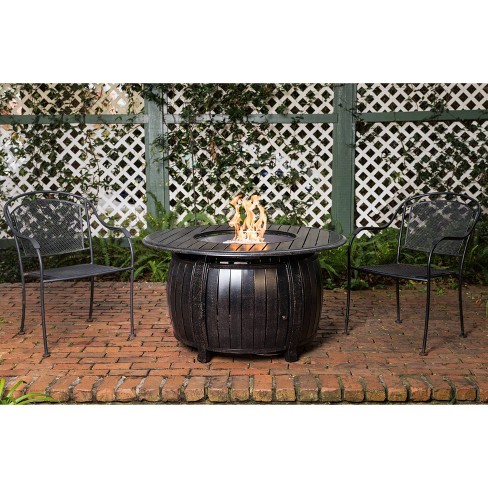 Grand Cooper Aluminum Round Fire Pit, Fire Pit Anchorage