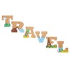 Juvale 104 Piece Unfinished Cardboard Alphabet Letters for Children, DIY Crafts, Home Decor, Classroom Supplies, 3 x 3 In - 3 of 4