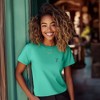 Dalix Martini Embroidered Lightweight Relaxed Jersey Tee Summer Cute Food Womens - 3 of 4