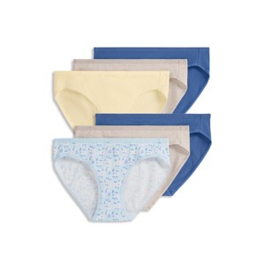 Jockey Women's Organic Cotton Stretch Logo Bikini - 6 Pack - 1 of 4