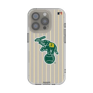 MLB Cooperstown West Teams Pinstripe Clear Cell Phone Case for Apple iPhone - 1 of 4
