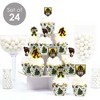 Big Dot of Happiness Sasquatch Crossing - Cupcake Decoration - Bigfoot Party or Birthday Party Cupcake Wrappers and Treat Picks Kit - Set of 24 - 2 of 4