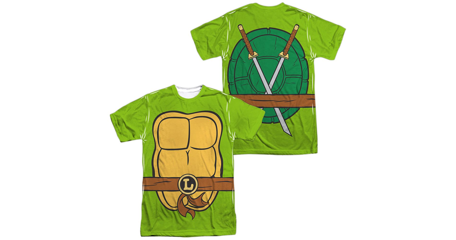 Men's Tmnt Tmnt Leonardo Costume Short Sleeve Costume T-Shirt