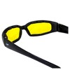 MotoFrames Chill Safety Motorcycle Glasses with Yellow Lenses - 4 of 4