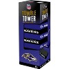 MasterPieces Real Wood Block Tumble Towers - NFL Baltimore Ravens - 2 of 4
