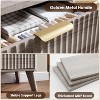 Fluted Dresser for Bedroom with 5 Deep Drawers,47.2" Tall Chest of Drawers with Faux Marble Top - 4 of 4